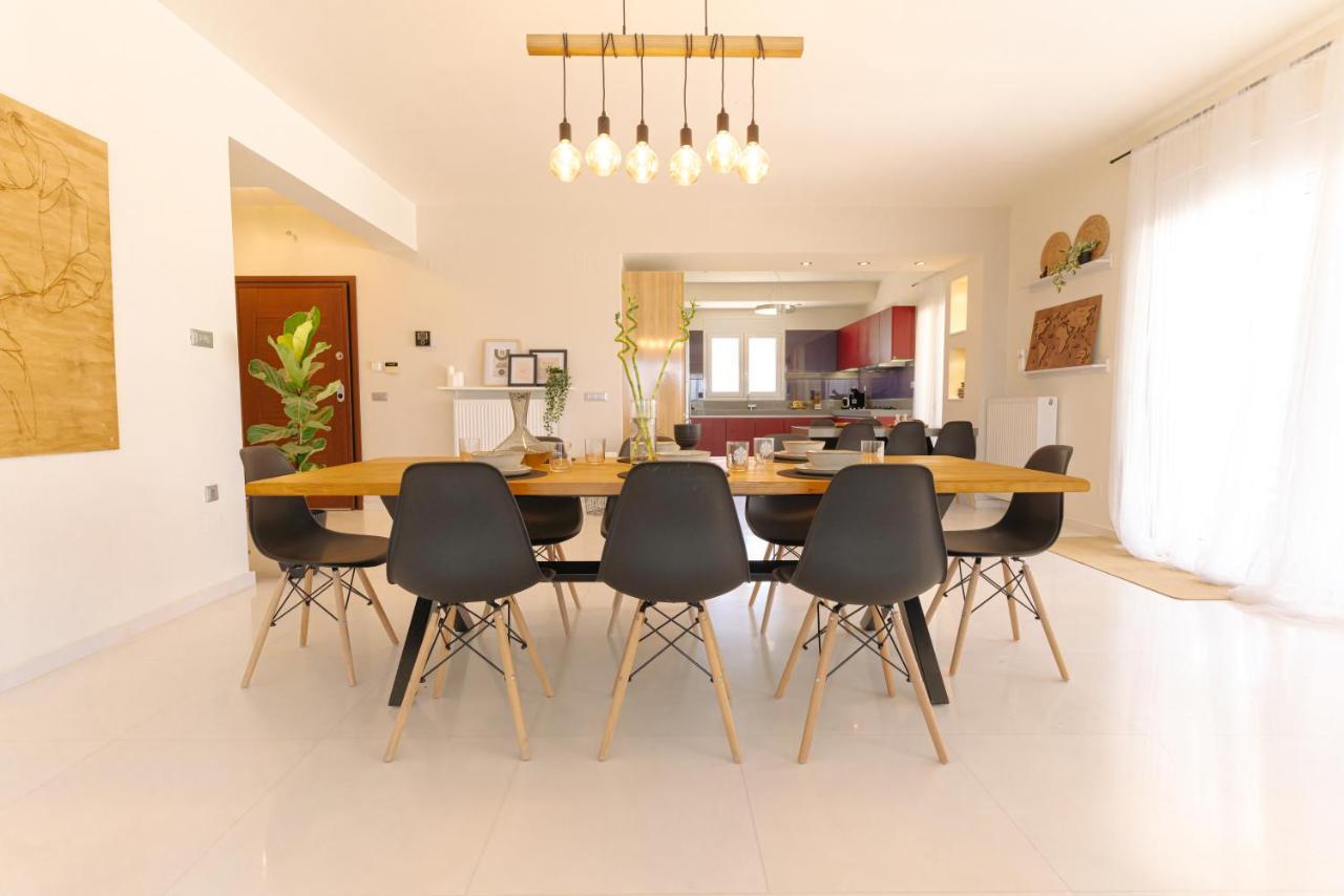 Epano Vathia Blue Sky Villa In Crete מראה חיצוני תמונה