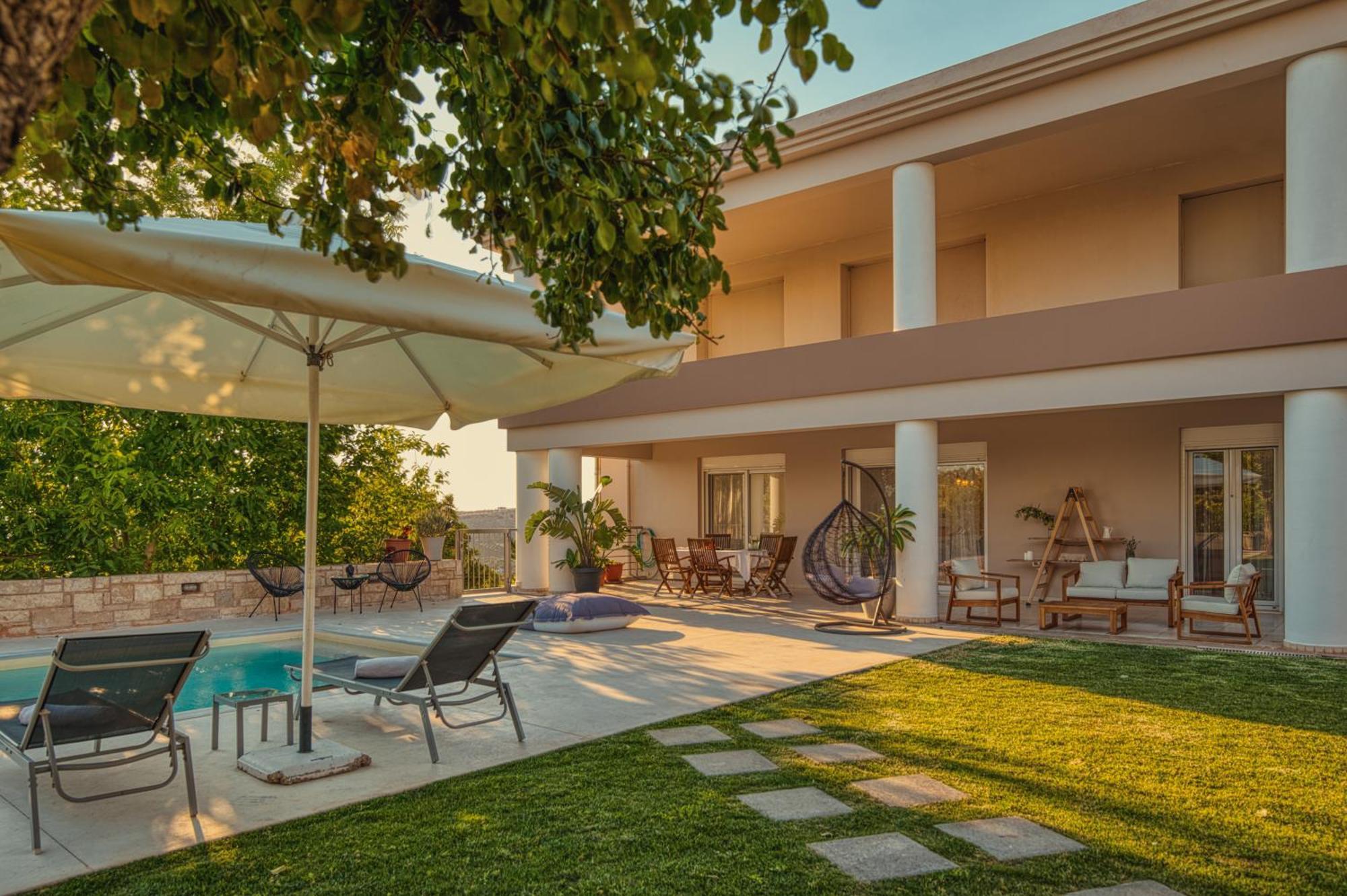 Epano Vathia Blue Sky Villa In Crete מראה חיצוני תמונה