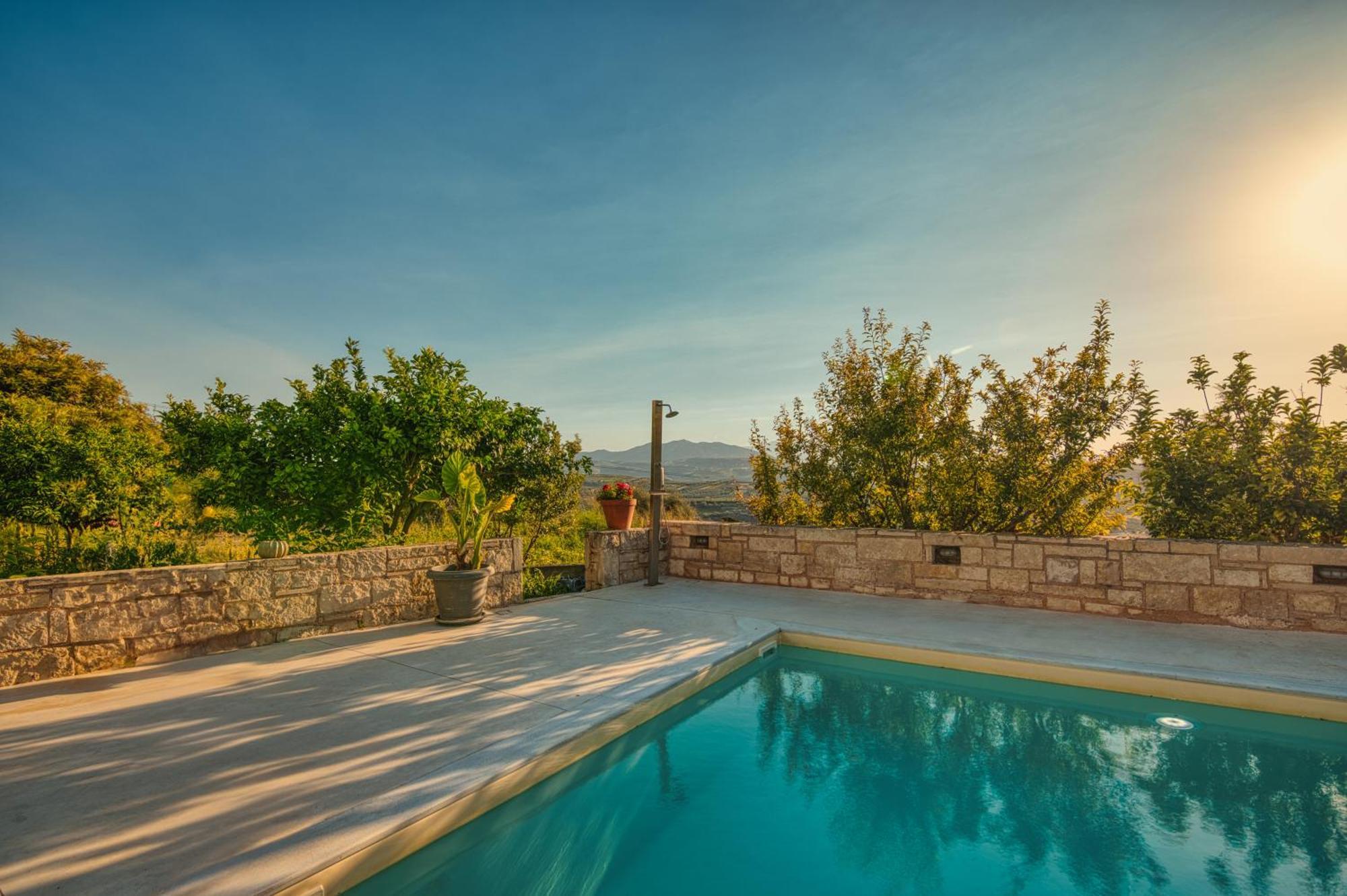 Epano Vathia Blue Sky Villa In Crete מראה חיצוני תמונה