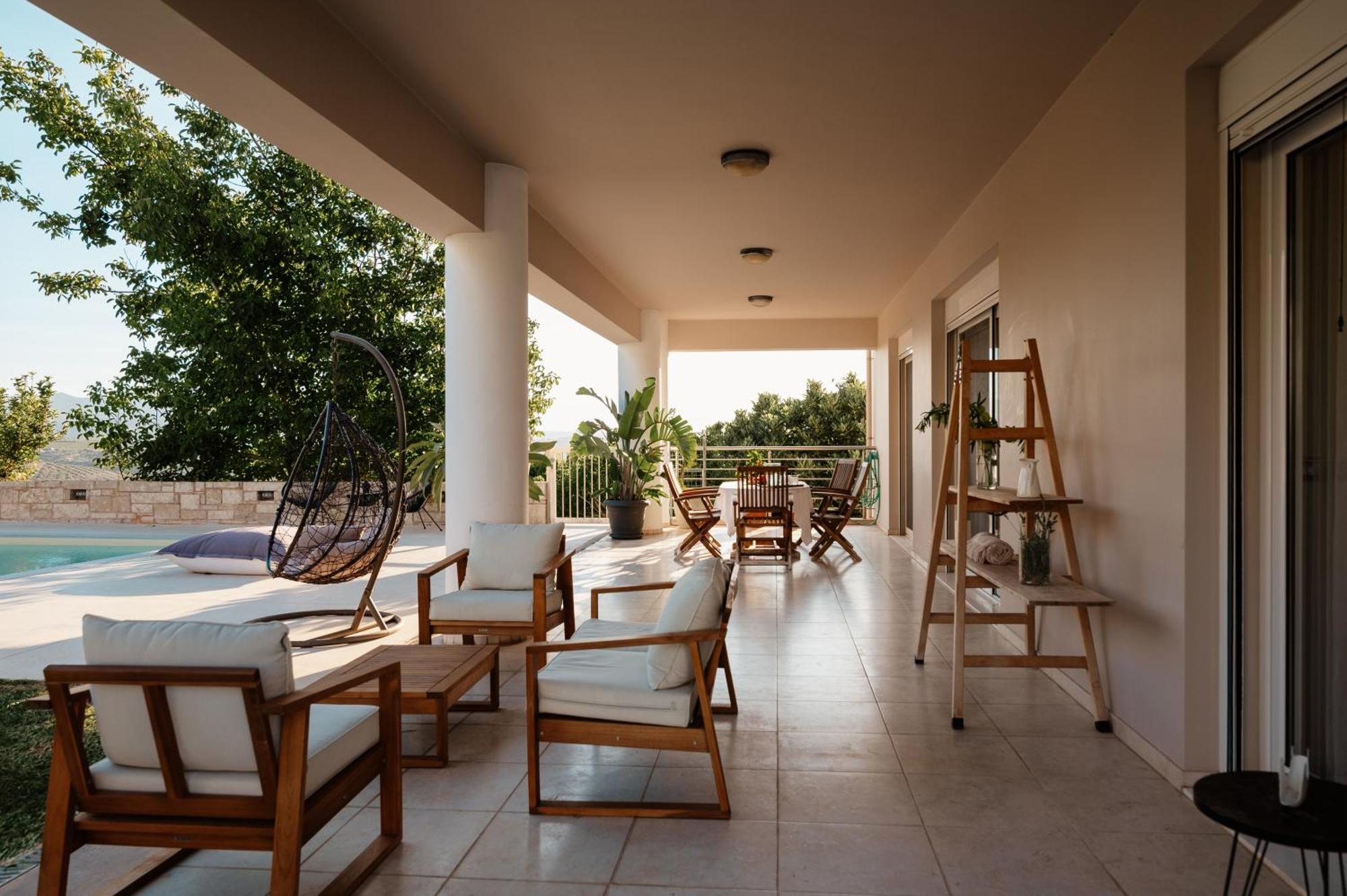 Epano Vathia Blue Sky Villa In Crete מראה חיצוני תמונה